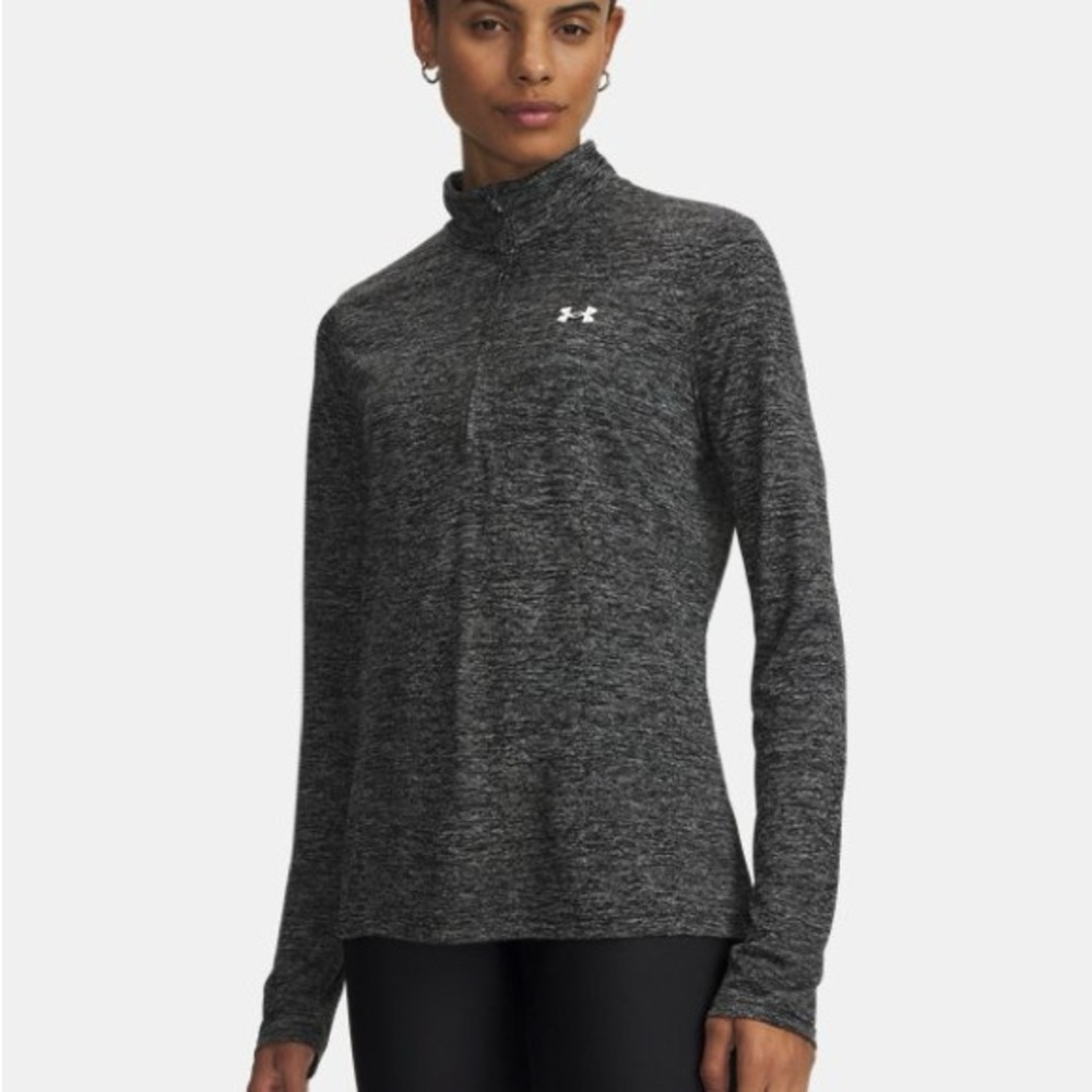 Under Armour Women's Charcoal Long Sleeve Tee